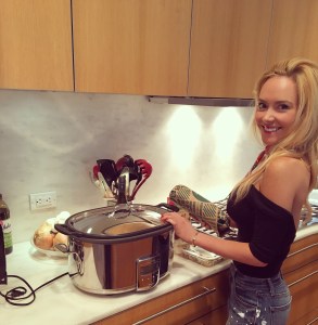 Alicia Froio, DC, Cooking